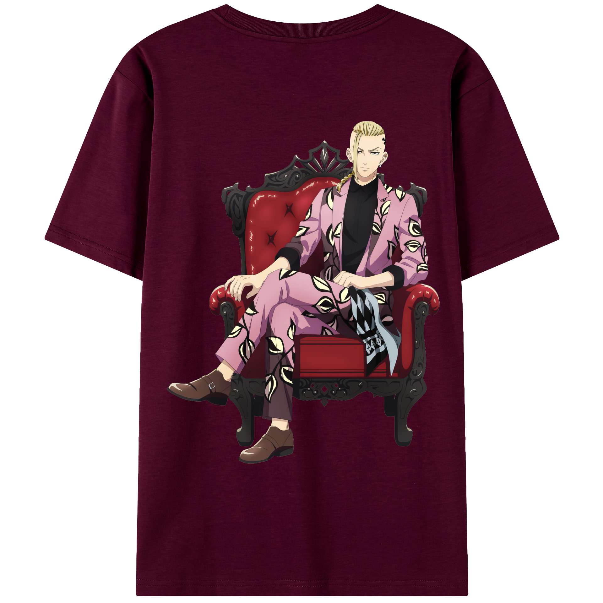 （画像用） 東京リベンジャーズ Tokyo Revengers レディース半袖Tシャツ(バックプリント)